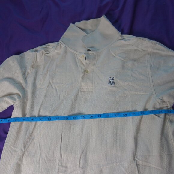 Psycho Bunny B6K924Y1PC 01/23 ID:20 100% Pima Cotton Made in Peru Size 6 Polo - Picture 3 of 15